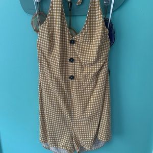 Cotton on halter romper